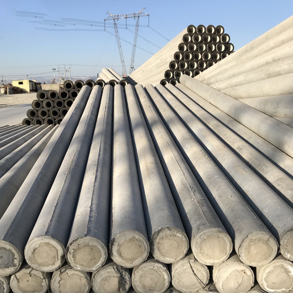 河南190×18米非预应力水泥电线杆